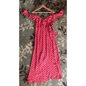 Band of Gypsies maxi wrap dress. XS